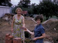 Mum Granny Coomberry Greywell Grandad House Building